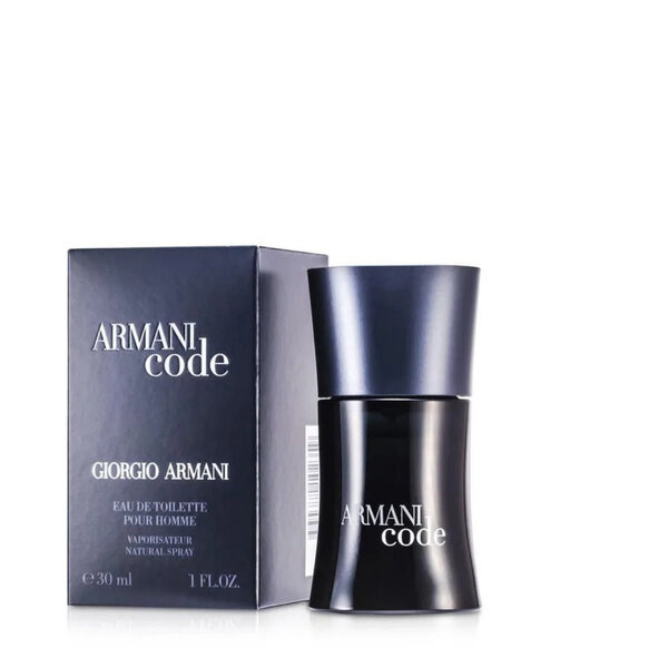 ARMANI туалетная вода Code pour Homme, 30 мл, 100 г