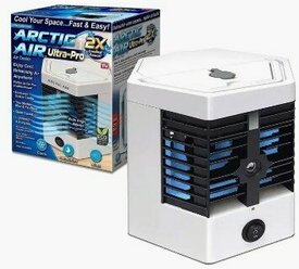 Мини вентилятор Arctiс Cool Ultra-PRO, бесшумный, настольный, белый
