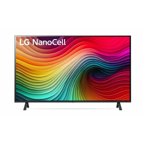 Телевизор LG 43 4KSmartUHD 3840x2160 TV Wi-Fi Bluetooth webOS черный 43NANO80T6A ARUB 4916600₽