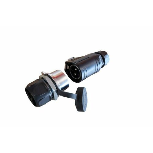 Электрический разъем троллингового мотора Fishmaster 50А IP67 (вилка+врезная розетка)