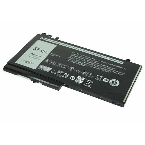 Аккумуляторная батарея для ноутбука Dell Latitude E5250 11.1V 38Wh RYXXH аккумулятор vy9nd для dell latitude e5250 5450 5550 e5250 e5450 e5550 ryxxh 2cp9f 5tfcy