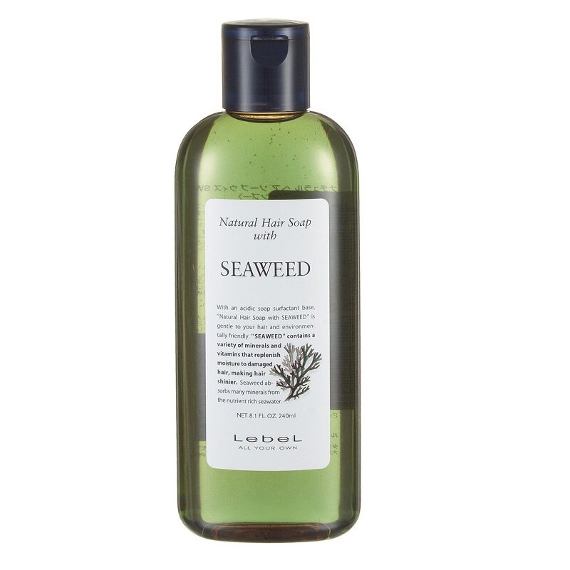 Шампунь для волос NHS Seaweed 240 мл Lebel Seaweed Shampoo/240 мл