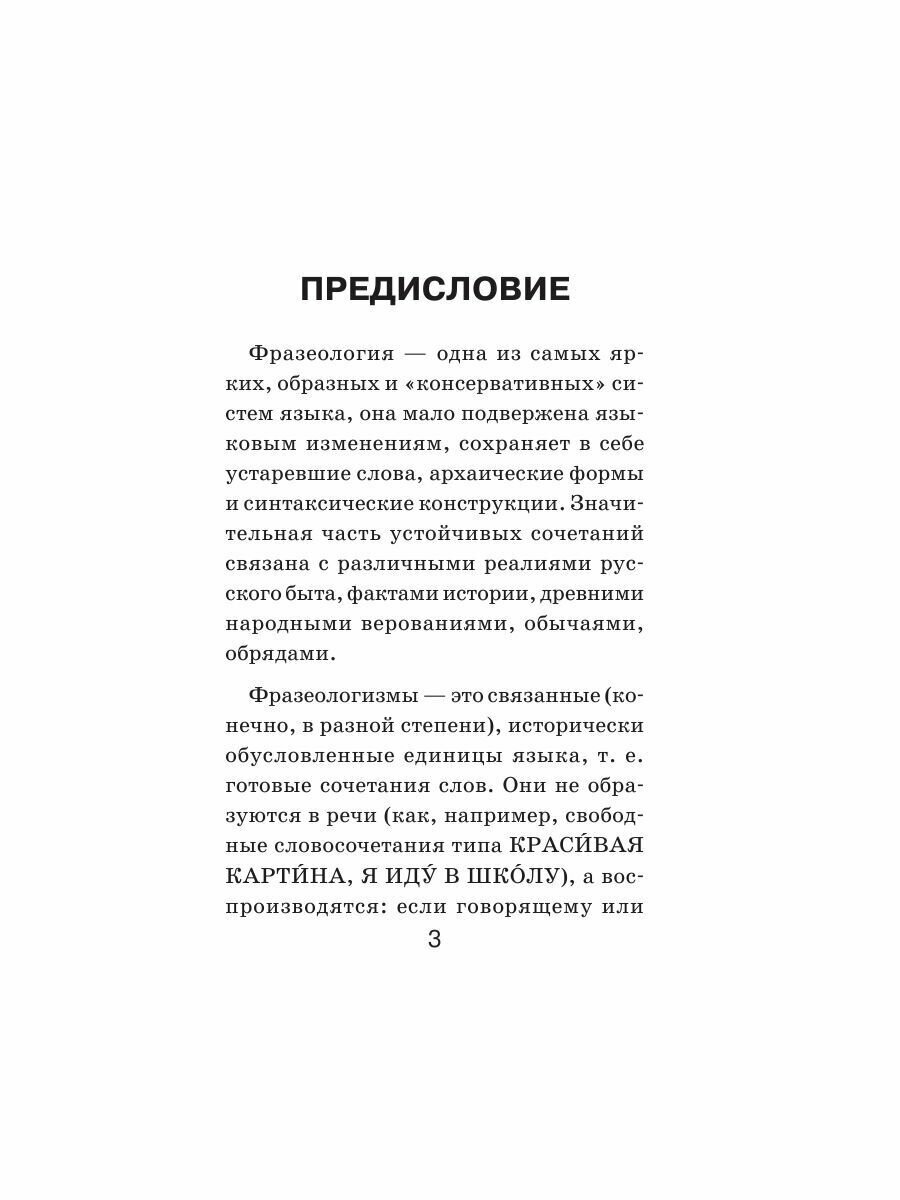 Фразеологический словарь русского языка для школьников - фото №6