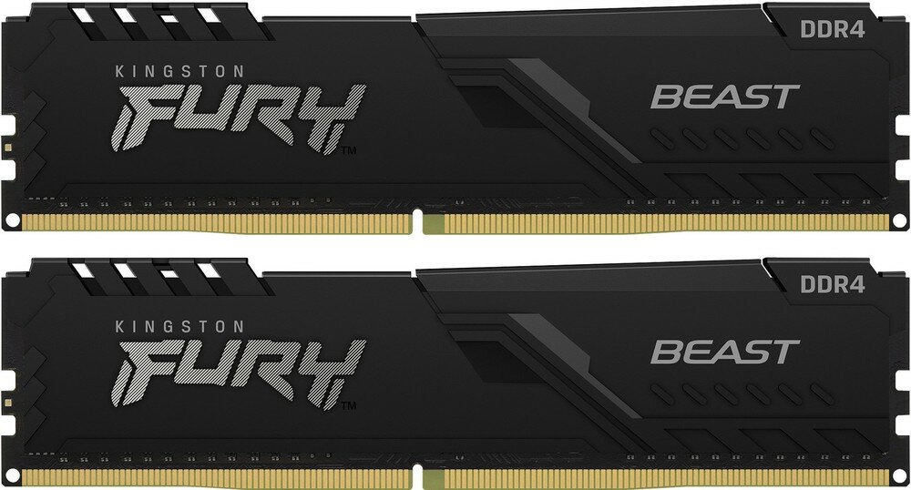 Kingston FURY Beast KF426C16BBK2/16, Память оперативная