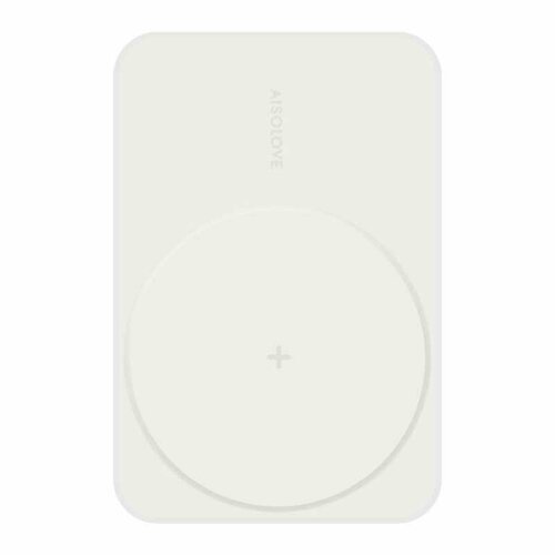 Внешний аккумулятор SOLOVE (Mi) W12 Pro 10000mAh MagSafe 20W QC+PD 3A, бел внешний аккумулятор solove power bank mi 20000mah кожаный чехол белый 003m white rus