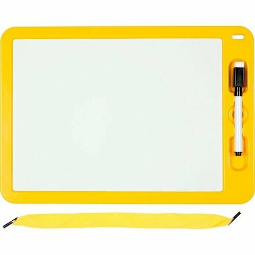 Доска для рисования магнитная deVENTE двухсторонняя 31217 см маркер-щетка 690₽