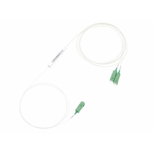 Сплиттер делитель PLC 1x2 гильза кабель 09мм 10м G657 SCAPC 610₽