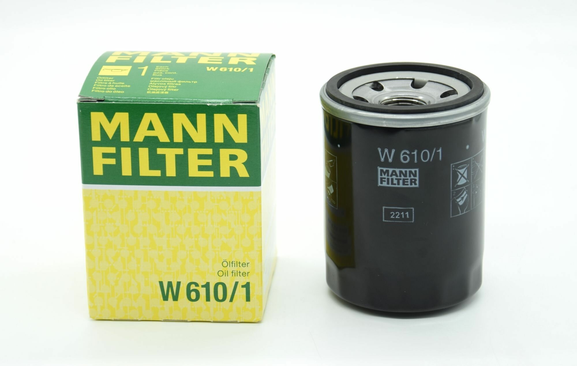 Масляный фильтр MANN-FILTER W 610/1 (W6101)
