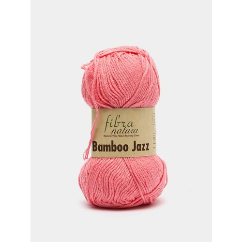 Пряжа Bamboo Jazz, хлопок, бамбук, 132 м, 50 г, 203 розовый