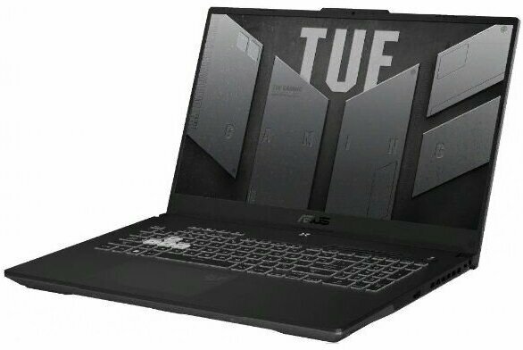 17.3" Ноутбук ASUS TUF Gaming A17 FA707RR-HX001 1920x1080, AMD Ryzen 7 6800H 3.2 ГГц, RAM 16 ГБ, DDR5, SSD 1 ТБ, NVIDIA GeForce RTX 3070, без ОС, 90NR0B41-M002P0, mecha gray