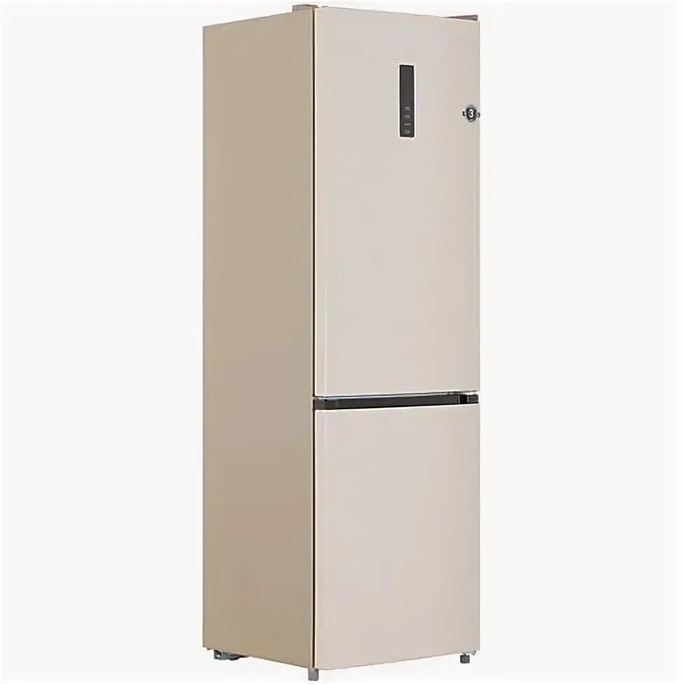 Холодильник с морозильником DEXP B4-0340BKA , бежевый