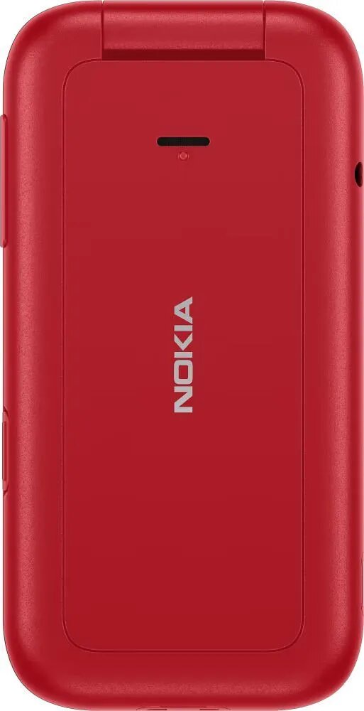 Кнопочный телефон Nokia 2660, 2 SIM, раскладушка, красный (TA-1469) — фото 1