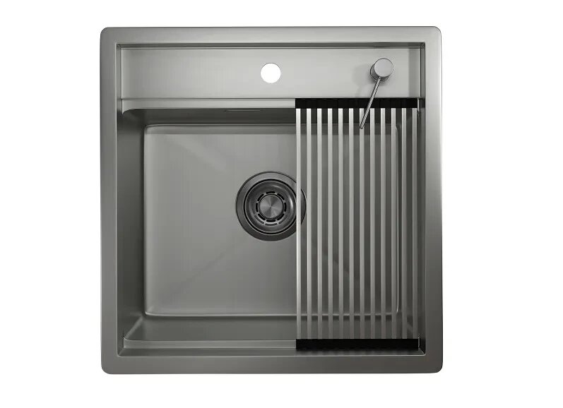 Кухонная мойка Granula KS-5051 сталь матовая