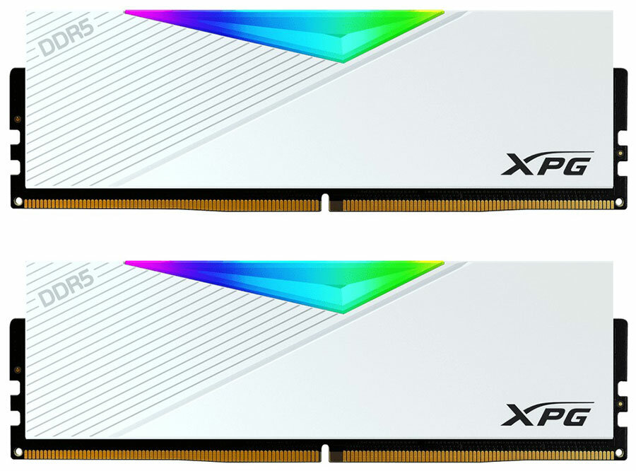 Оперативная память Adata DDR5 32GB (2x16GB) 7200MHz XPG Lancer RGB (AX5U7200C3416G-DCLARWH)