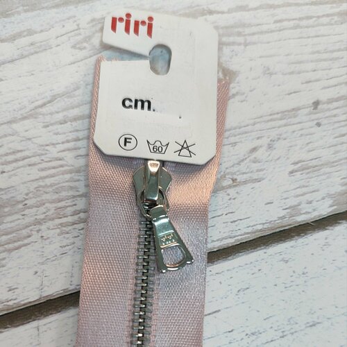 Молния RIRI металл сатин никель ME4 NI Flach GT SA12 942218см -1шт 754₽