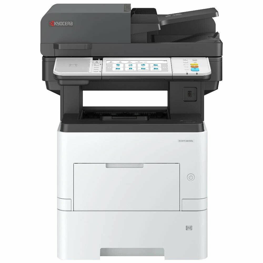 МФУ Kyocera Ecosys MA4500ix, лазерный, черно-белый, 40 стр./мин