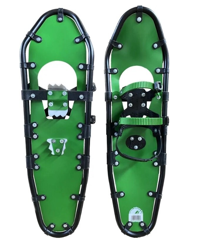 Снегоступы Маяк с чехлом правый/левый алюминиевые трещотка длина 86см ширина 25см