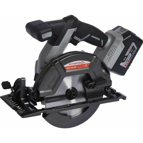Пила циркулярная аккумуляторная ИНТЕРСКОЛ ДПА-16518В 1х40 Ач 5774170 82125₽
