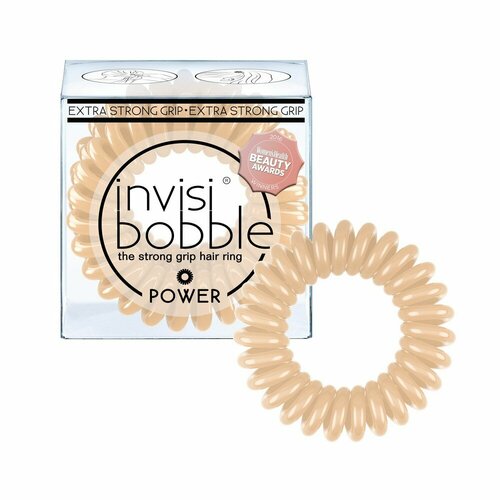 POWER To Be Or Nude To Be резинки для густых и длинных волос Invisibobble