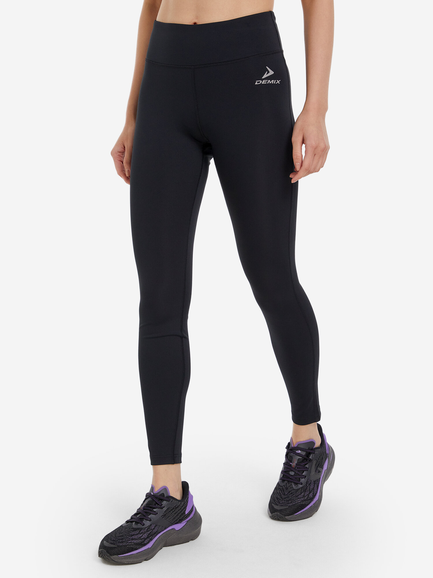 фото Легинсы женские Demix Черный; RU: 48, Ориг: 48