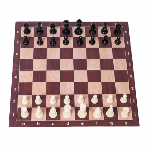 Шахматы гроссмейстерские большие 51 на 51 см с фигурами Стаунтон шахматы турнирные стаунтон с утяжелением на доске 47 на 47 см