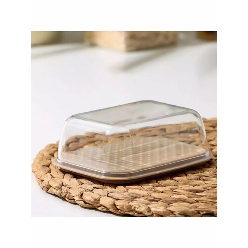 Масленка двухсторонняя 145х11х55см цвет шоколадный мокко 621₽