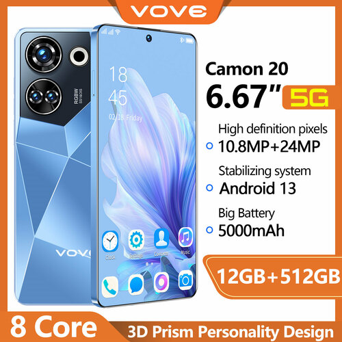 Смартфон Camon 20 12512GB андроид навык 11855₽