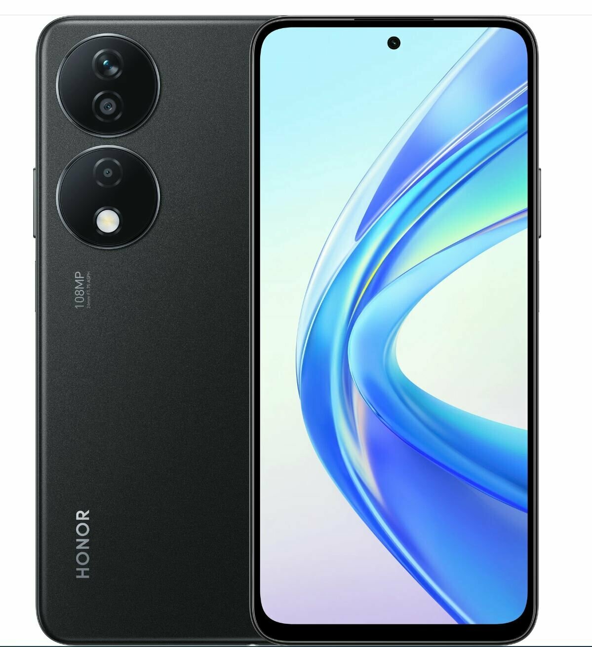 Смартфон HONOR X7b 8/128 ГБ RU, Dual nano SIM, глубокий черный