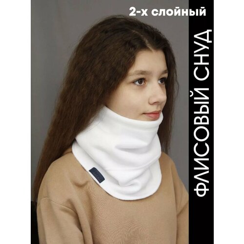 фото Снуд мир шляп для девочек, белый