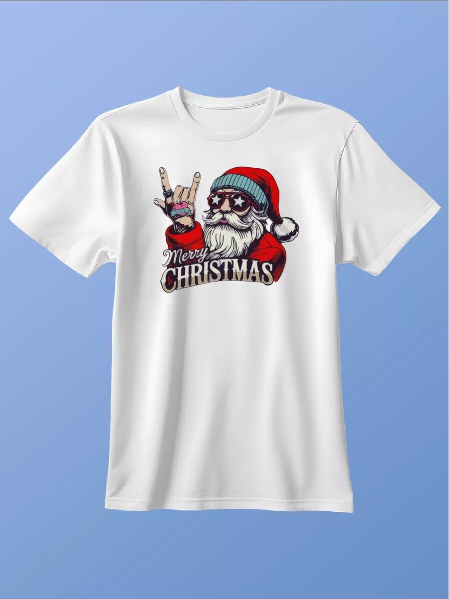 Футболка санта