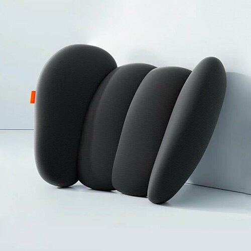 Подушка для спины под поясницу в автомобиль для дома и офиса Baseus ComfortRide Series Car Lumbar Pillow Цвет Чёрный 2780₽