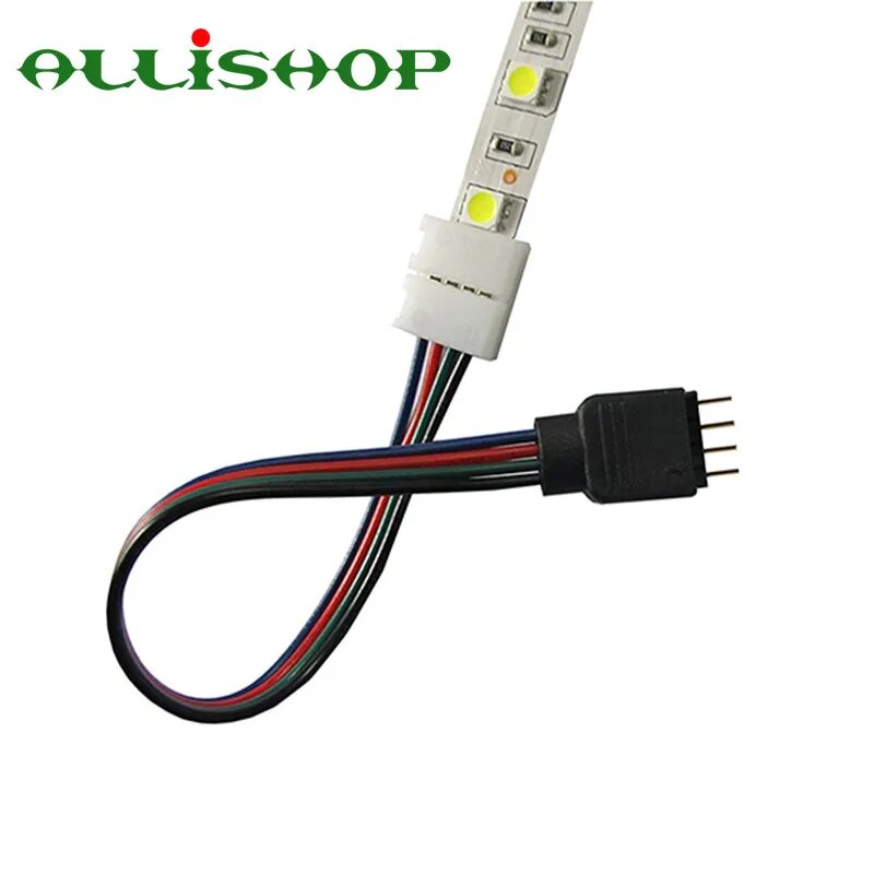 ALLiSHOP 4-контактный разъем для светодиодной ленты 15 см