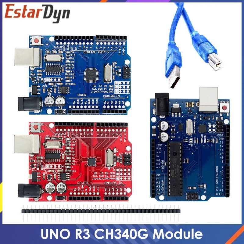 Estardyn UNO R3 CH340 плата — фото 1
