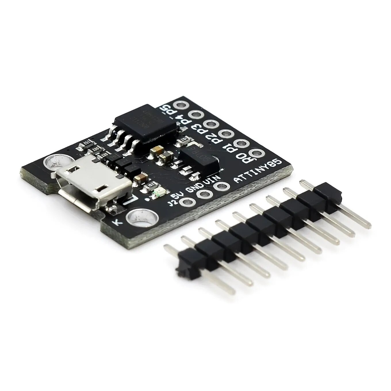 Плата для микроразработки TINY85 Digispark, ATTINY85, модуль для Arduino IIC I2C USB, With USB