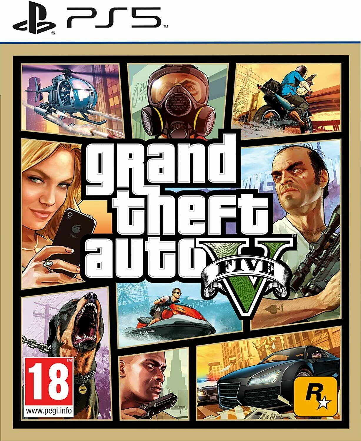 GTA V Grand Theft Auto V (GTA 5) для PS5 (русская версия)