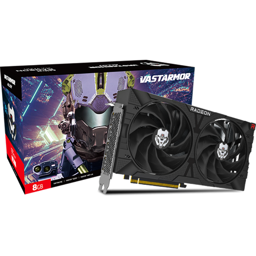 Vastarmor rx7600 Gaming Graphics Card With 8GB GDDR6 black 30000₽