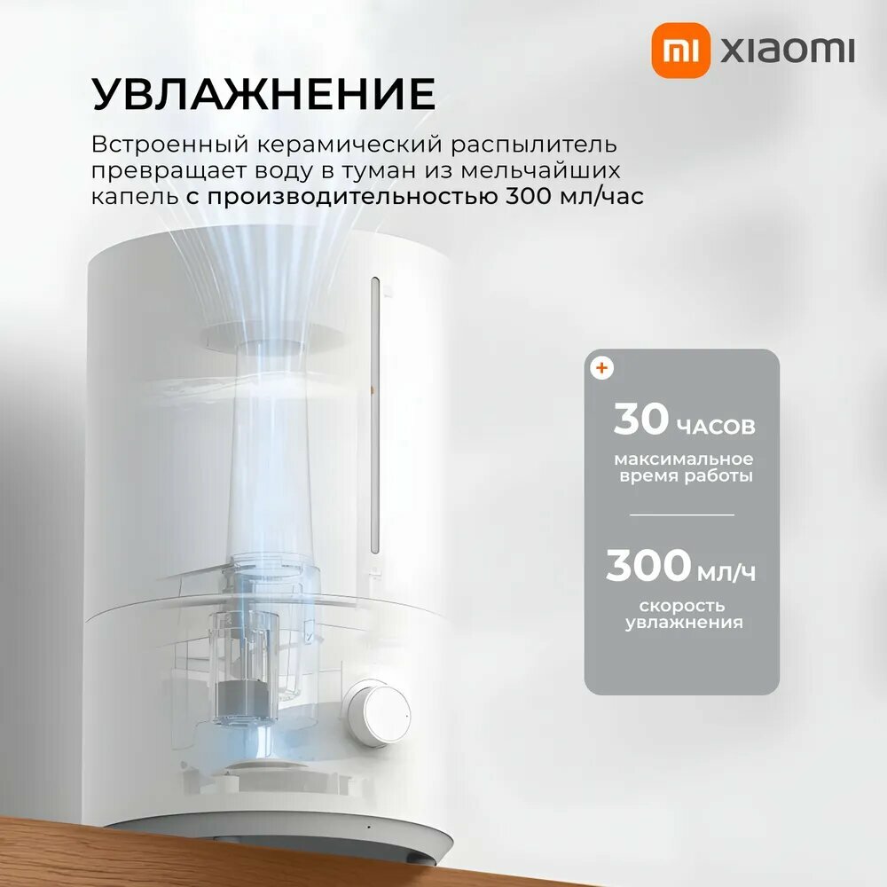 Картинки Увлажнитель воздуха Xiaomi Mijia Smart humidifier 2 MJJSQ06DY