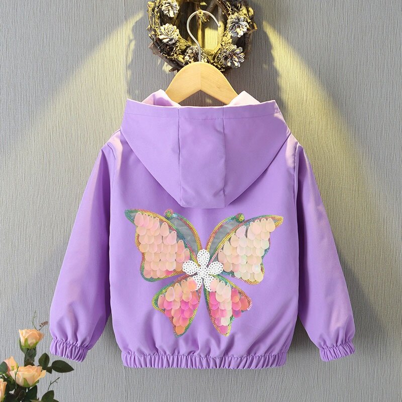 Куртка MOOCIE размер 130 purple
