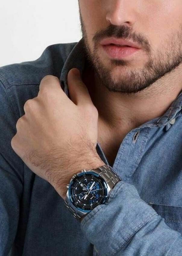 Наручные часы CASIO, серебряный — фото 1