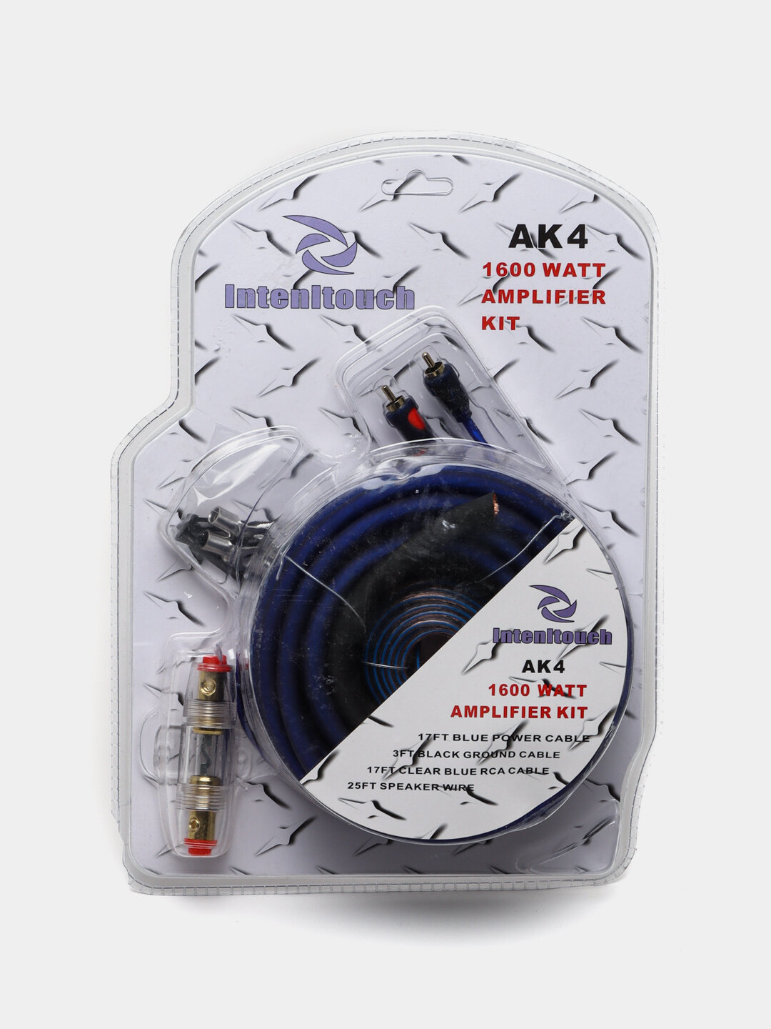 Провода тюльпаны Ak 4, для аудио усилителей и сабвуфера