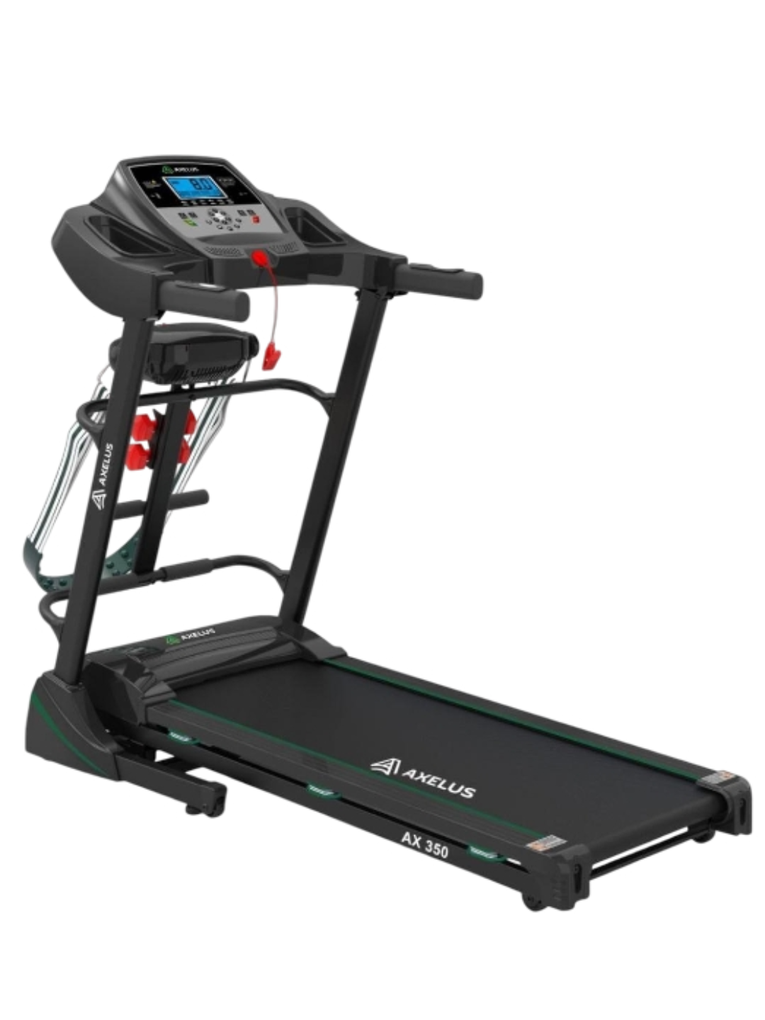 Беговая дорожка Axelus 350-Мощный двигатель 1.75 л. с. скорость от 0.8 до 14.8 км/ч