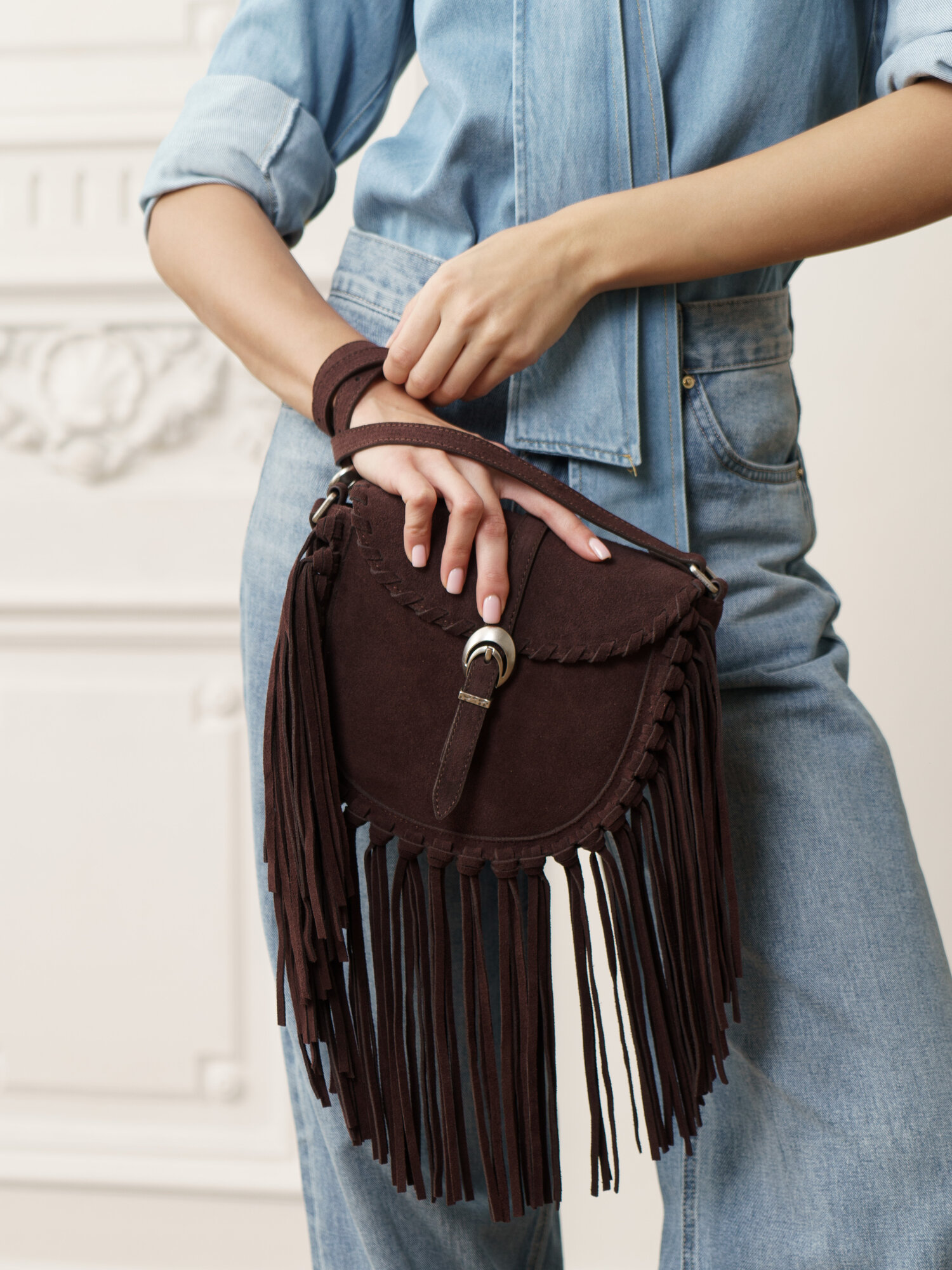 Сумка кросс-боди Paprika Bag Italy, коричневый — фото 1