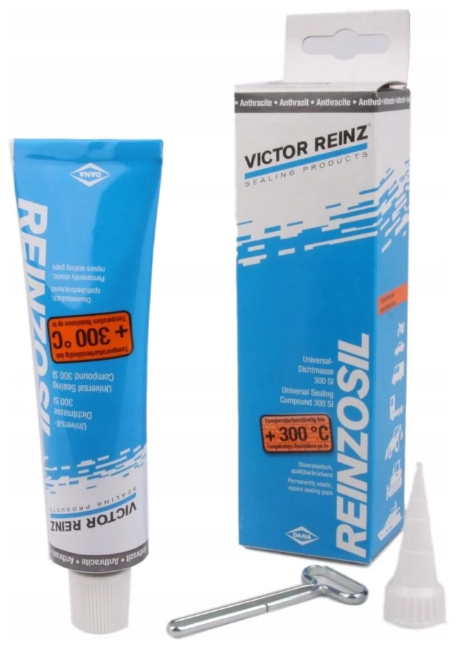 VICTOR REINZ Герметик универсальный силиконовый серый (от -50С до +300С) 70ml 703141410