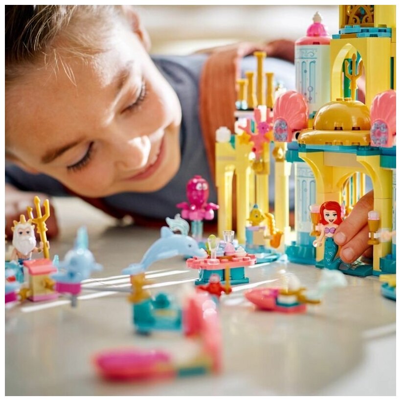 Конструктор LEGO Disney Princess 43207 "Подводный дворец Ариэль" - фото №13