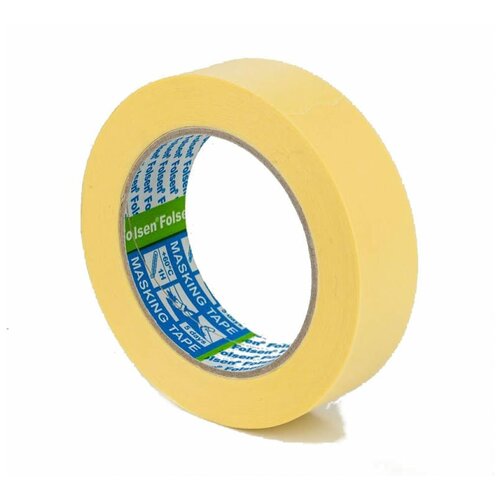 Лента малярная Folsen желтая 30 мм 50 м