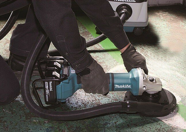 Машина шлифовальная угловая аккумуляторная Makita DGA901ZU (б/акк,б/зу) - фото №7