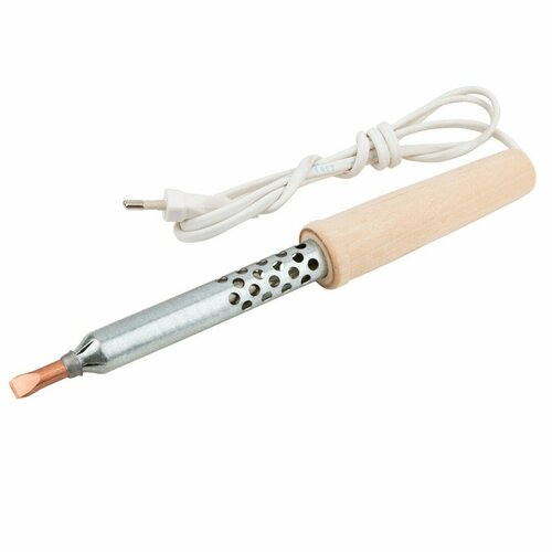 Паяльник Россия 100 Вт 220 В деревянная ручка 2593₽