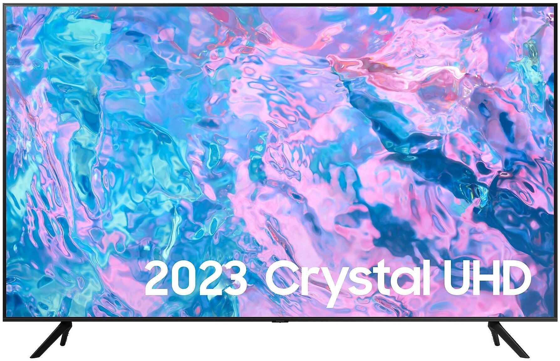 50" Телевизор Samsung UE50CU7100U 2023 LED, HDR, Crystal UHD, черный