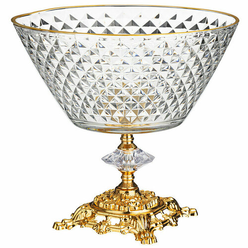 Фруктовница / стекло, 22х20см / DECORES