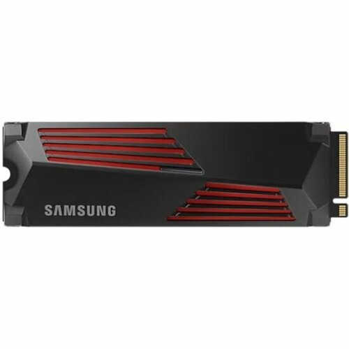 Накопитель SSD Samsung M.2 990 PRO 1TB PCIe 4.0 x4 V-NAND TLC with heatsink (MZ-V9P1T0CW) ssd накопитель 1тб samsung 990 pro mz v9p1t0cw m 2 2280 pcie 4 0 x4 nvme m 2